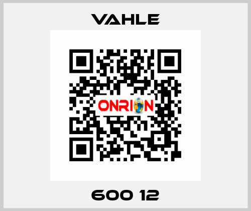 600 12 Vahle