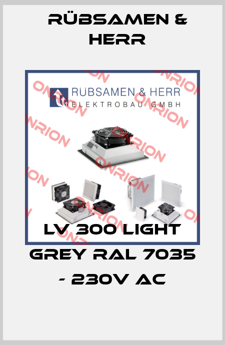 LV 300 light grey RAL 7035 - 230V AC Rübsamen & Herr
