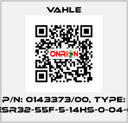 P/n: 0143373/00, Type: SA-KESR32-55F-5-14HS-0-04-06-06 Vahle