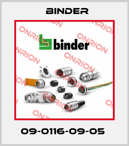 09-0116-09-05  Binder