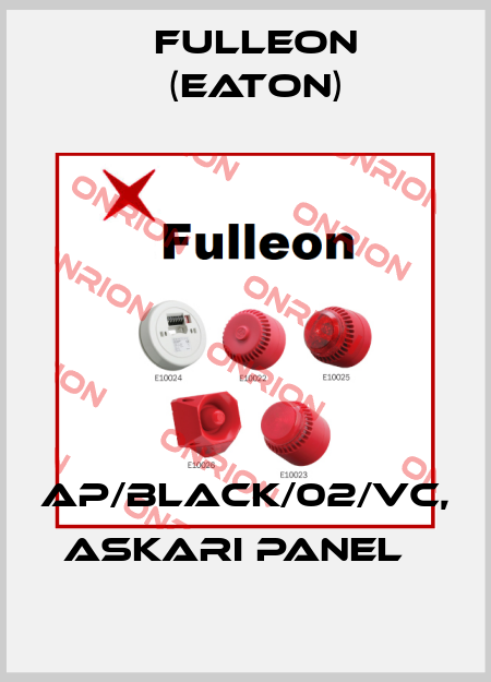AP/BLACK/02/VC, Askari Panel   Fulleon (Eaton)