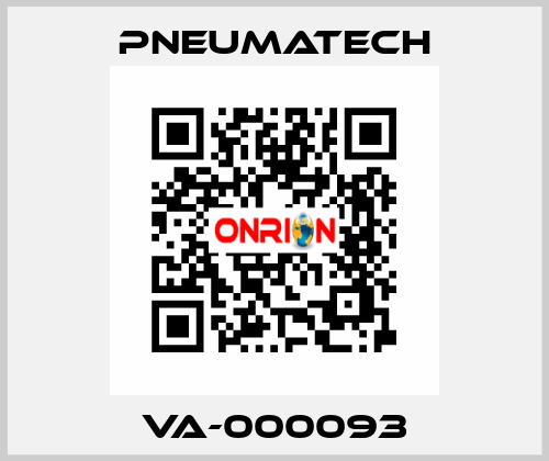 VA-000093 Pneumatech