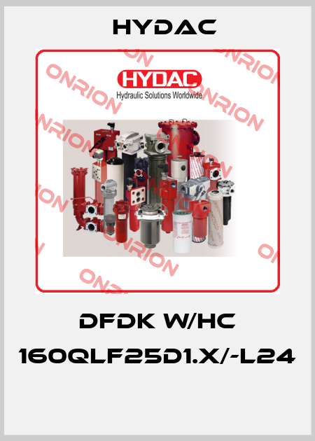 DFDK W/HC 160QLF25D1.X/-L24  Hydac