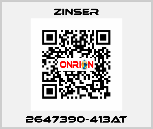 2647390-413AT Zinser