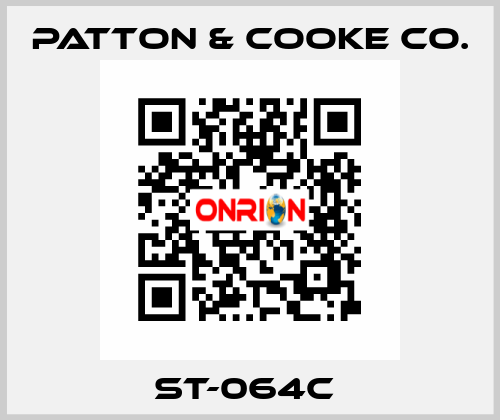 ST-064C  Patton & Cooke Co.