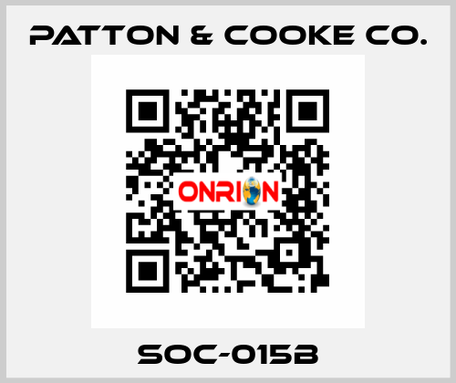 SOC-015B Patton & Cooke Co.