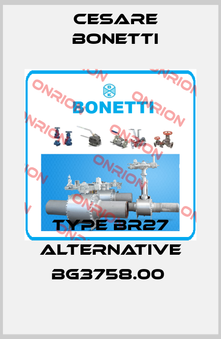 Type BR27 alternative BG3758.00  Cesare Bonetti