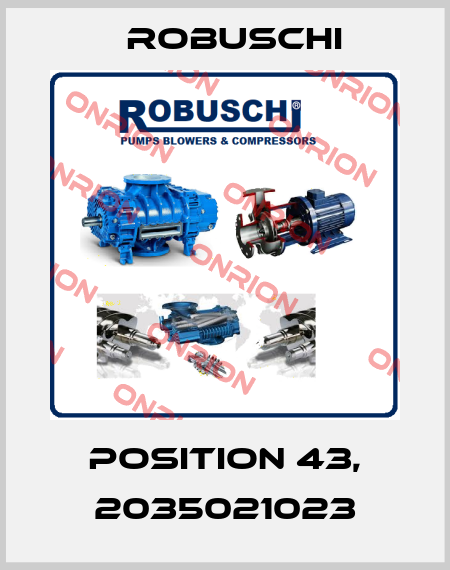 Position 43, 2035021023 Robuschi