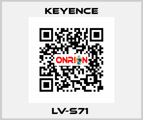 LV-S71  Keyence