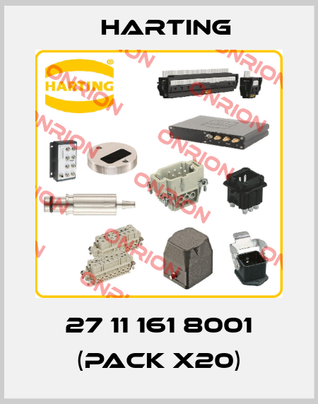 27 11 161 8001 (pack x20) Harting