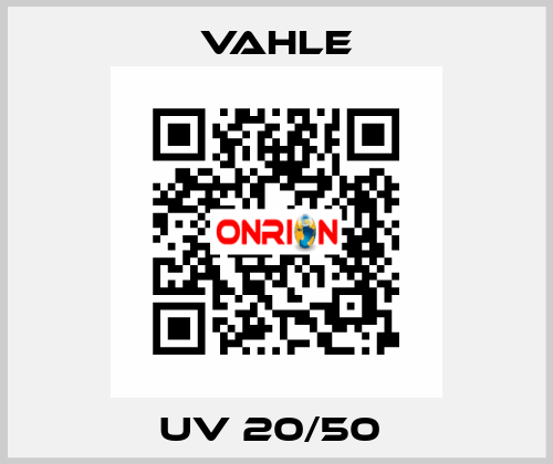 UV 20/50  Vahle