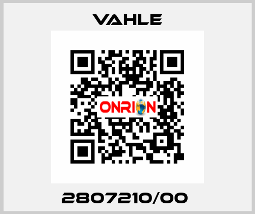 2807210/00  Vahle