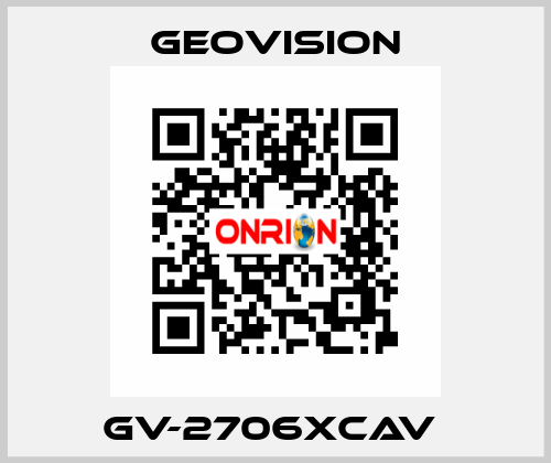 GV-2706XCAV  GeoVision