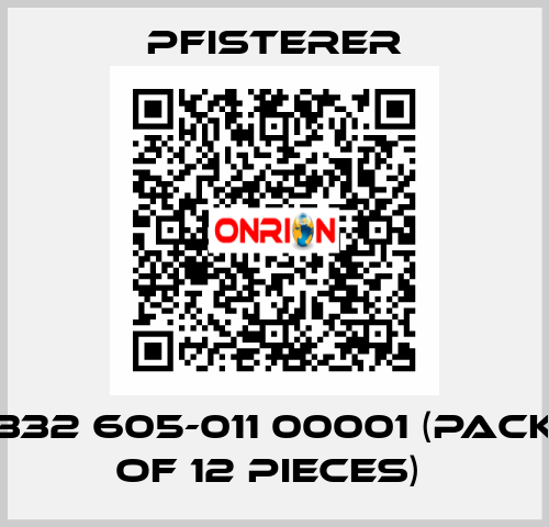 332 605-011 00001 (pack of 12 pieces)  Pfisterer