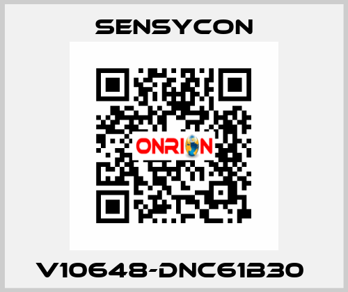V10648-DNC61B30  SENSYCON