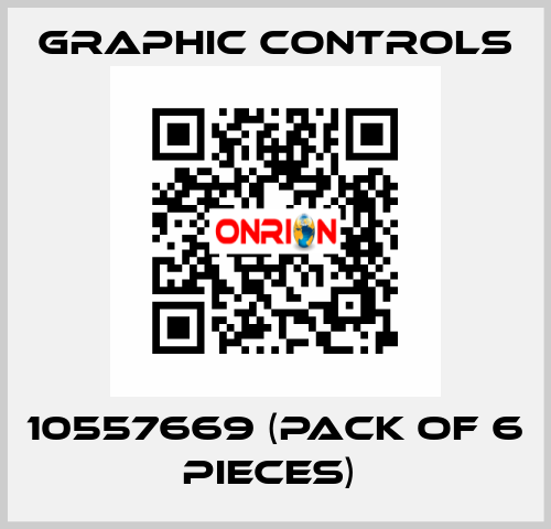 10557669 (pack of 6 pieces)  Graphic Controls