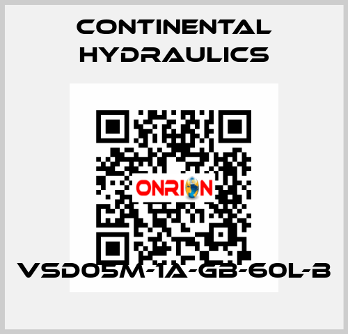 VSD05M-1A-GB-60L-B Continental Hydraulics