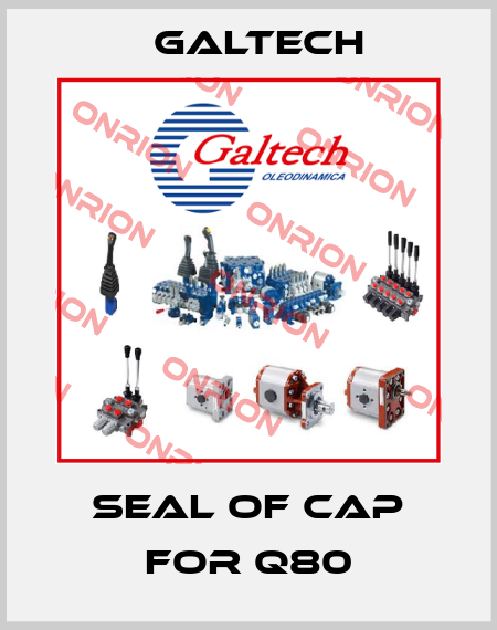 seal of cap for Q80 Galtech