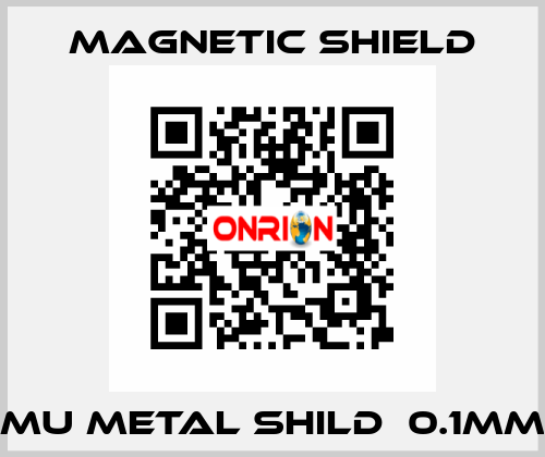 MU METAL SHILD  0.1mm Magnetic Shield