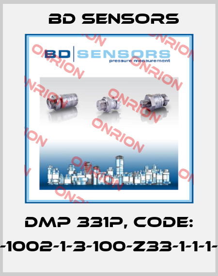 DMP 331P, Code: 500-1002-1-3-100-Z33-1-1-1-200 Bd Sensors