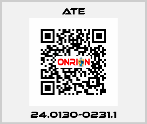 24.0130-0231.1 Ate