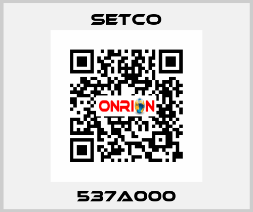 537A000 SETCO