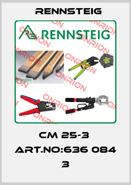 CM 25-3  Art.No:636 084 3 Rennsteig