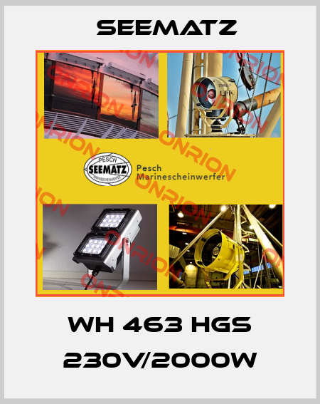 WH 463 HGS 230V/2000W Seematz