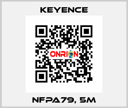 NFPA79, 5m Keyence