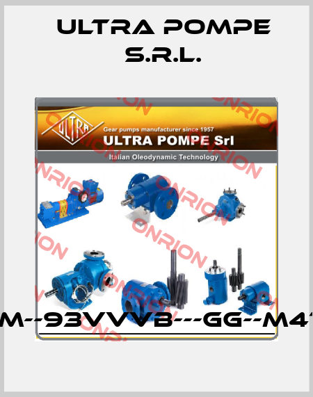 PGLM--93VVVB---GG--M4112M Ultra Pompe S.r.l.