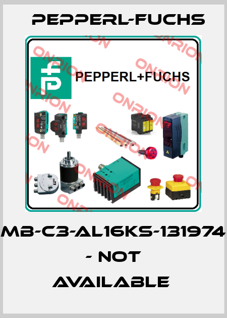 MB-C3-AL16KS-131974 - NOT AVAILABLE  Pepperl-Fuchs