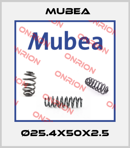 Ø25.4X50X2.5 Mubea