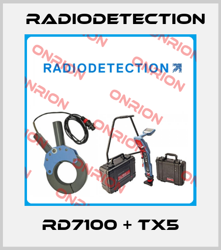 RD7100 + Tx5 Radiodetection