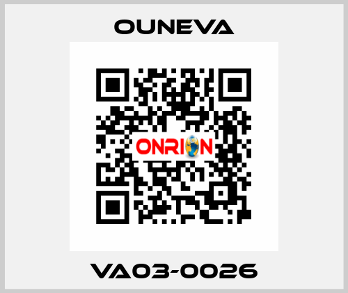 VA03-0026 ouneva