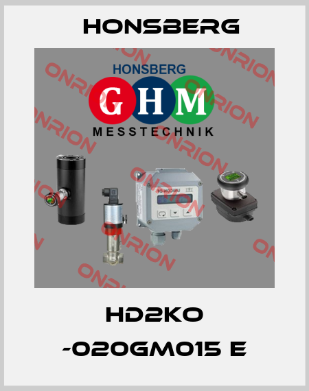 HD2KO -020GM015 E Honsberg