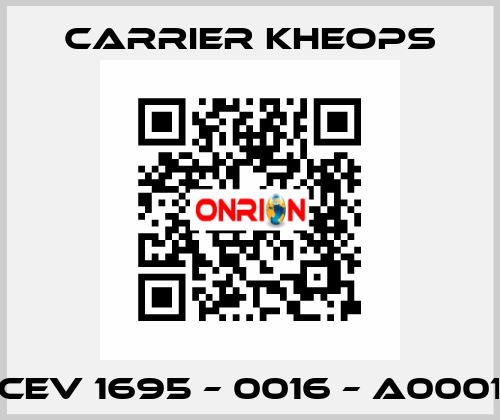 CEV 1695 – 0016 – A0001 Carrier Kheops