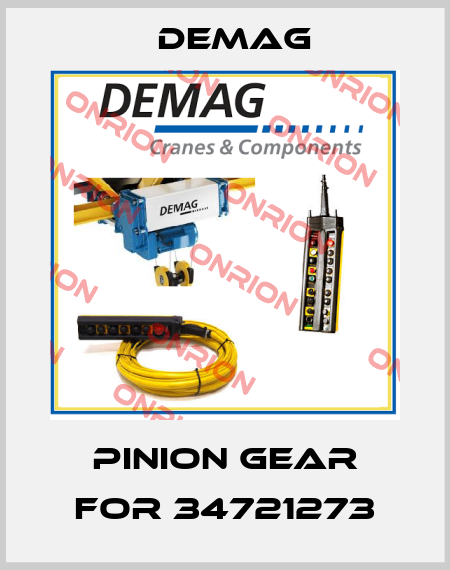Pinion gear for 34721273 Demag