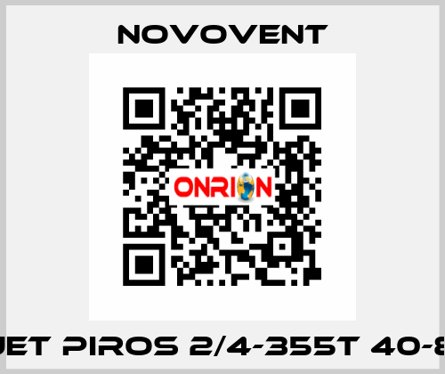 JET PIROS 2/4-355T 40-8 Novovent