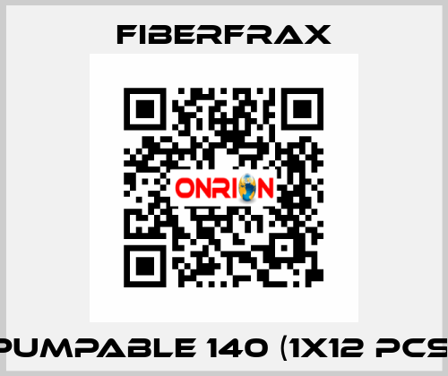 PUMPABLE 140 (1x12 pcs) Fiberfrax