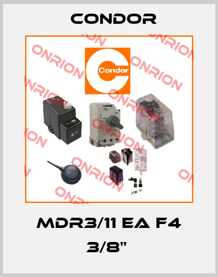 MDR3/11 EA F4 3/8"  Condor
