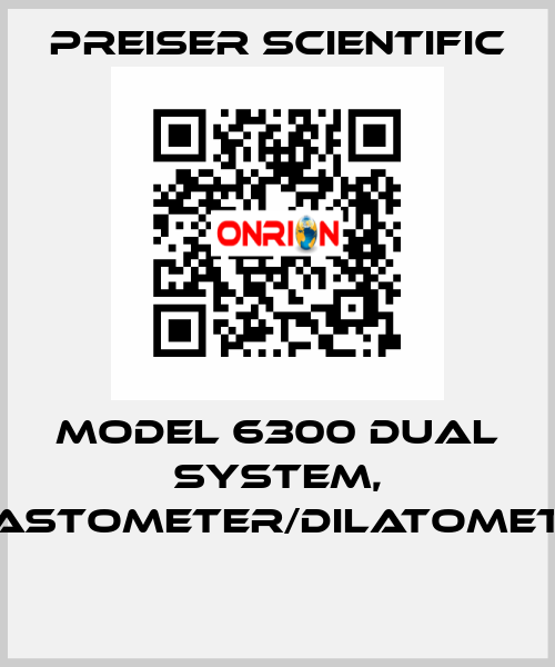 Model 6300 Dual System, Plastometer/Dilatometer  Preiser Scientific