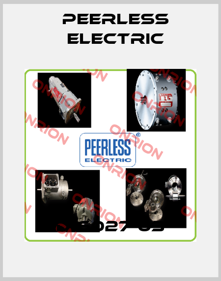 D16027-03 Peerless Electric
