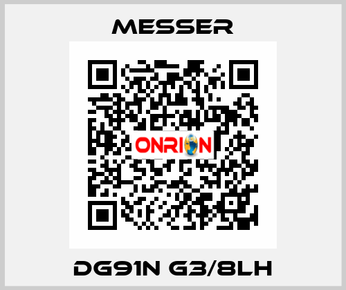 DG91N G3/8LH Messer