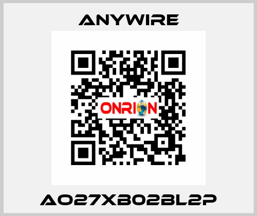 AO27XB02BL2P Anywire