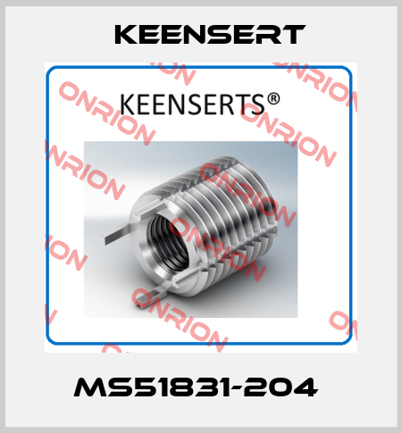 MS51831-204  Keensert