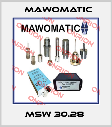MSW 30.28  Mawomatic