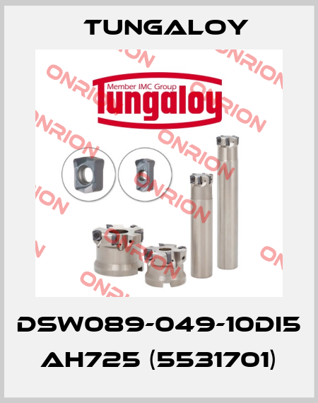 DSW089-049-10DI5 AH725 (5531701) Tungaloy