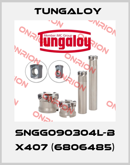 SNGG090304L-B X407 (6806485) Tungaloy