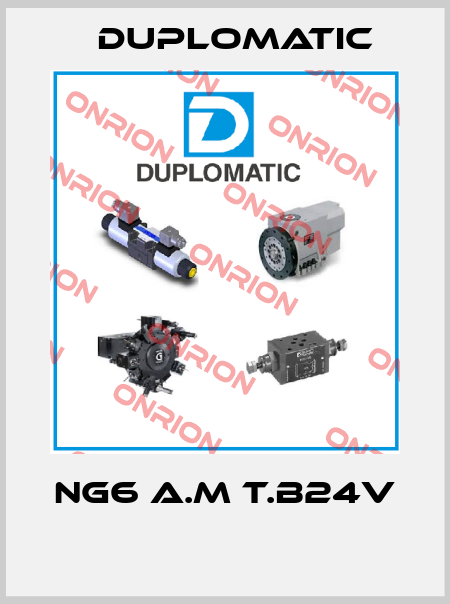 NG6 A.M T.B24V  Duplomatic