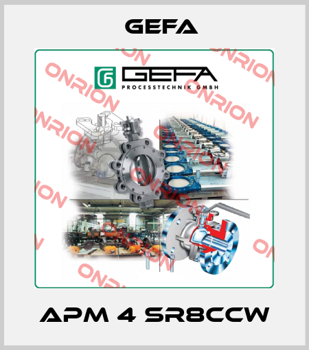 APM 4 SR8CCW Gefa